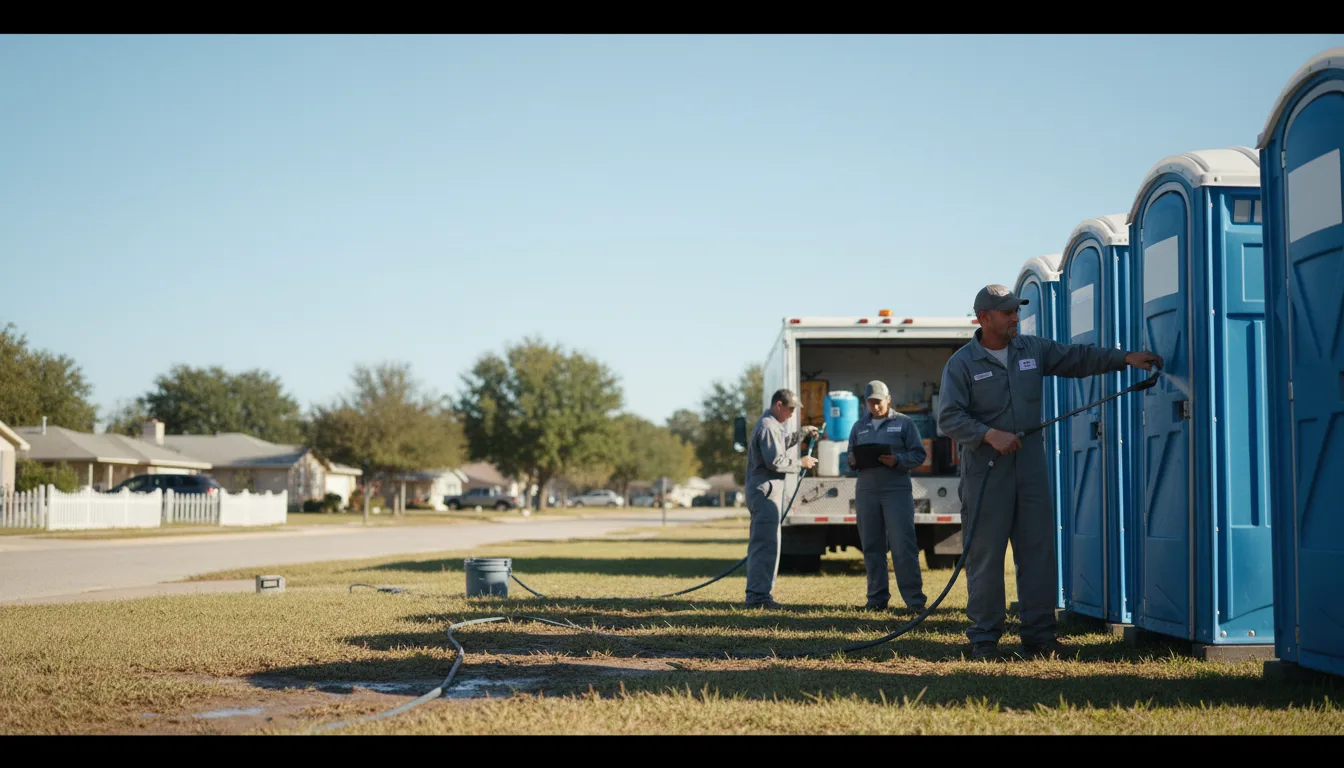 Long-Term Portable Toilet Rental in Birmingham, IA near me